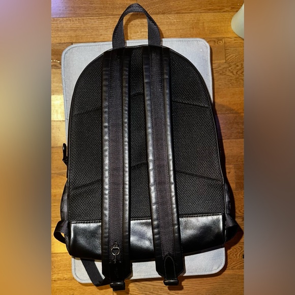 Coach X Michael B. Jordan Charter Backpack 24 In Black Signature Canvas - Picture 2 of 11